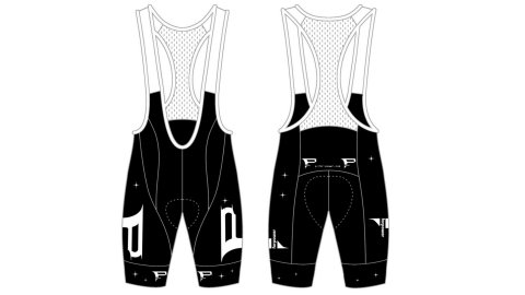 KURZE RADHOSE PRO TOUR MIT TR&Auml;GER 8CM BUND 404-8